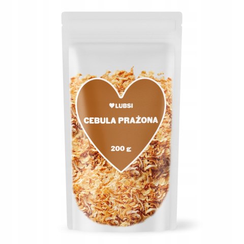 Cebula prażona 200g LUBSI cebulka smażona wysoka jakość chrupiąca