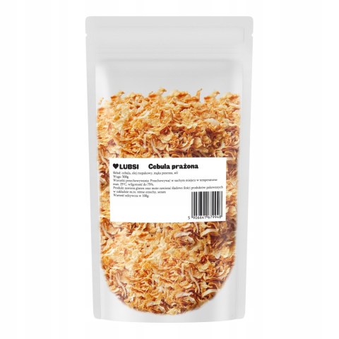 Cebula prażona 500g LUBSI cebulka smażona wysoka jakość chrupiąca