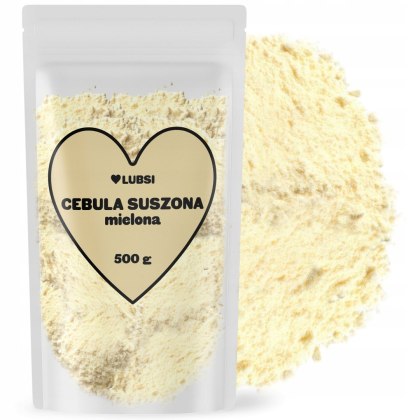 Cebula suszona mielona przyprawa 500g LUBSI wysoka jakość w proszku