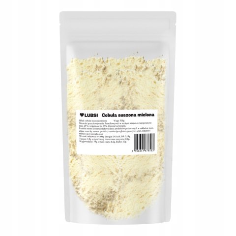 Cebula suszona mielona przyprawa 500g LUBSI wysoka jakość w proszku