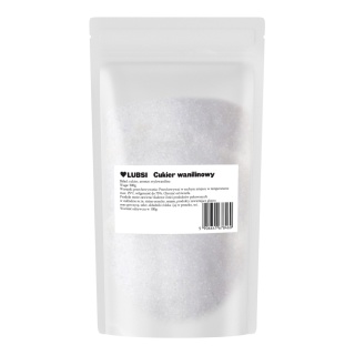 Cukier wanilinowy 500g LUBSI do wypieków i ciast aromatyczny wysoka jakość