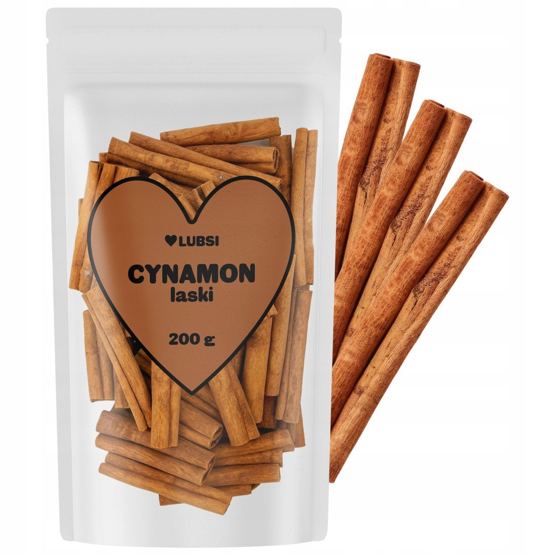 Cynamon laski 200 g LUBSI laska cynamonu 6 cm