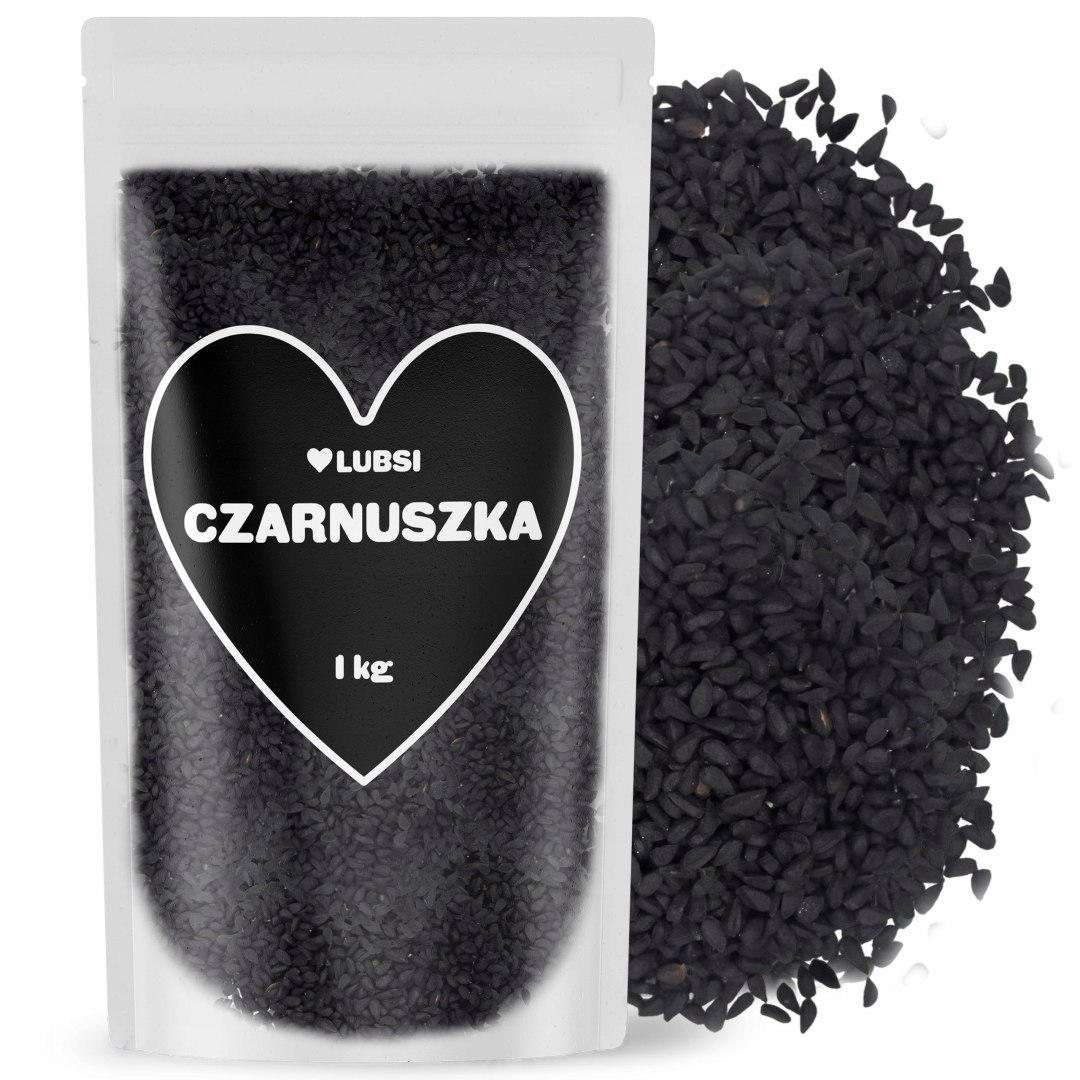 Czarnuszka nasiona 1 kg LUBSI do pieczywa
