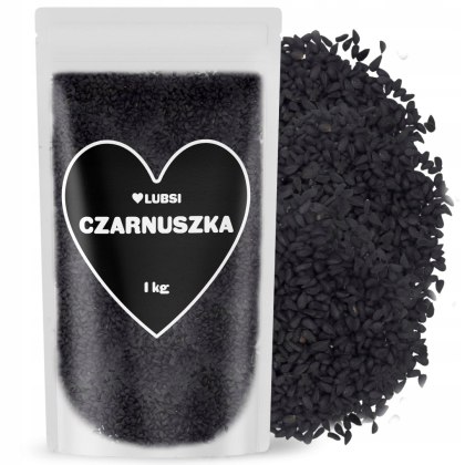 Czarnuszka nasiona 1kg LUBSI czarny kminek naturalne wysoka jakość