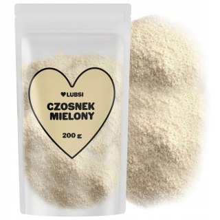 Czosnek mielony przyprawa 200g LUBSI suszony aromatyczny wysoka jakość