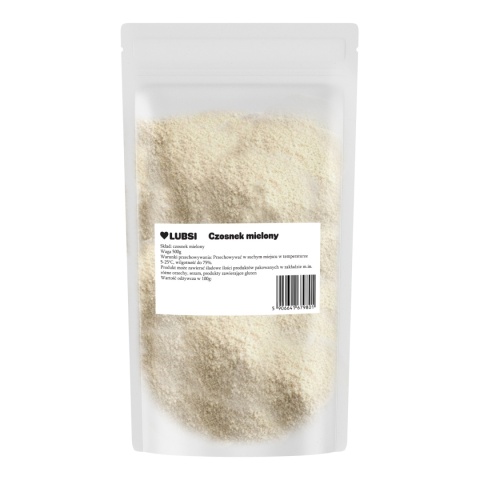 Czosnek mielony przyprawa 500g LUBSI suszony aromatyczny wysoka jakość