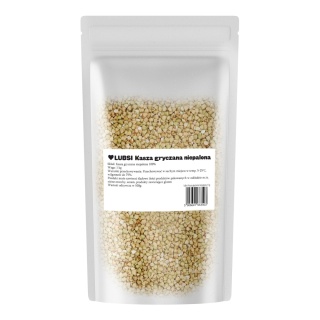 Kasza gryczana niepalona 1kg LUBSI biała wysoka jakość naturalna gryka