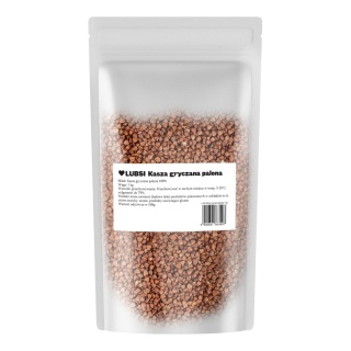Kasza gryczana palona 1kg LUBSI wysoka jakość naturalna gryka prażona