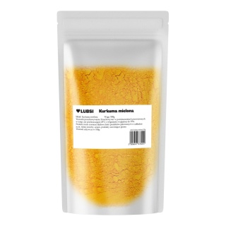 Kurkuma mielona przyprawa 500g LUBSI aromatyczna naturalna wysoka jakość
