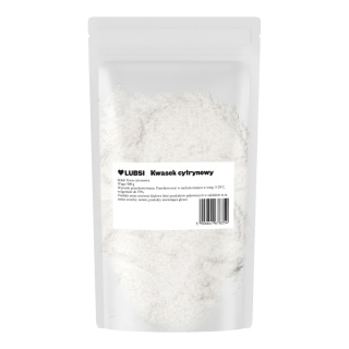 Kwas cytrynowy spożywczy 500g LUBSI kwasek czysty naturalny wysoka jakość