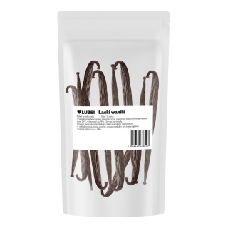 Laski wanilii 18-19cm 10 sztuk LUBSI aromatyczna wanilia laska wanilii