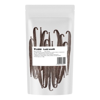 Laski wanilii 18-19cm 20 sztuk LUBSI aromatyczna wanilia laska wanilii