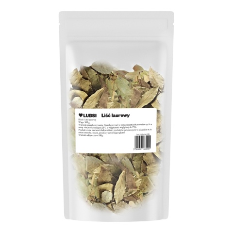 Liść laurowy przyprawa 500g LUBSI liście laurowe aromatyczne naturalne