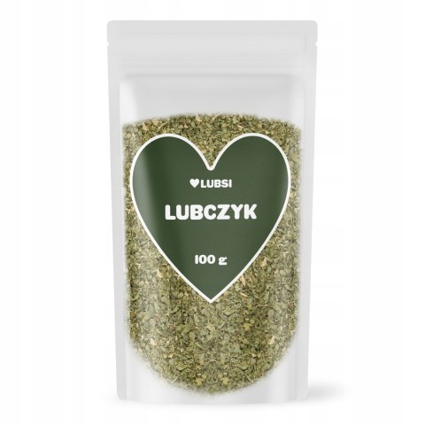 Lubczyk suszony 100g LUBSI liść lubczyku aromatyczny wysoka jakość