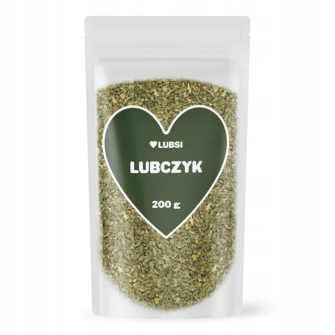 Lubczyk suszony 200g LUBSI liść lubczyku aromatyczny wysoka jakość