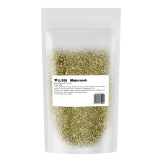 Majeranek suszony przyprawa liść 200g LUBSI aromatyczny wysoka jakość