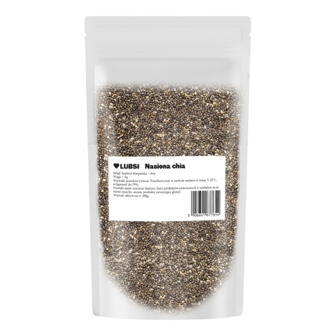 Nasiona chia 1kg LUBSI szałwia hiszpańska nasiona wysoka jakość naturalne