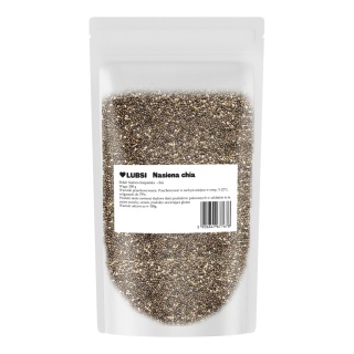 Nasiona chia 200g LUBSI szałwia hiszpańska nasiona wysoka jakość naturalne