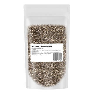 Nasiona chia 500g LUBSI szałwia hiszpańska nasiona wysoka jakość naturalne