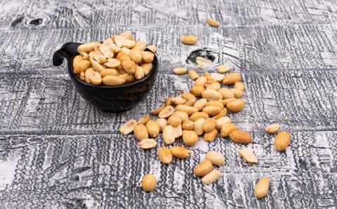 Orzeszki ziemne bez soli 1kg LUBSI prażone orzechy ziemne arachidowe jakość