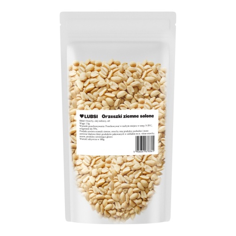 Orzeszki ziemne solone 1kg LUBSI orzechy ziemne arachidowe wysoka jakość