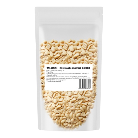 Orzeszki ziemne solone 500g LUBSI orzechy ziemne arachidowe wysoka jakość