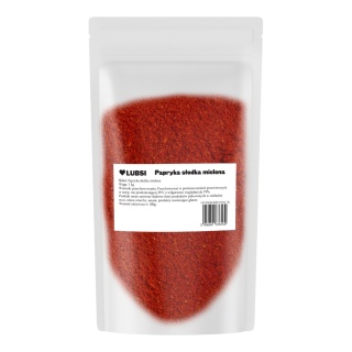 Papryka słodka mielona przyprawa 1kg LUBSI aromatyczna czerwona jakość