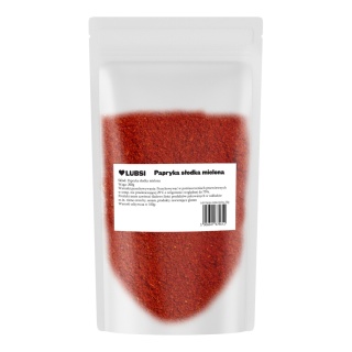 Papryka słodka mielona przyprawa 200g LUBSI aromatyczna czerwona jakość