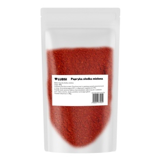 Papryka słodka mielona przyprawa 500g LUBSI aromatyczna czerwona jakość