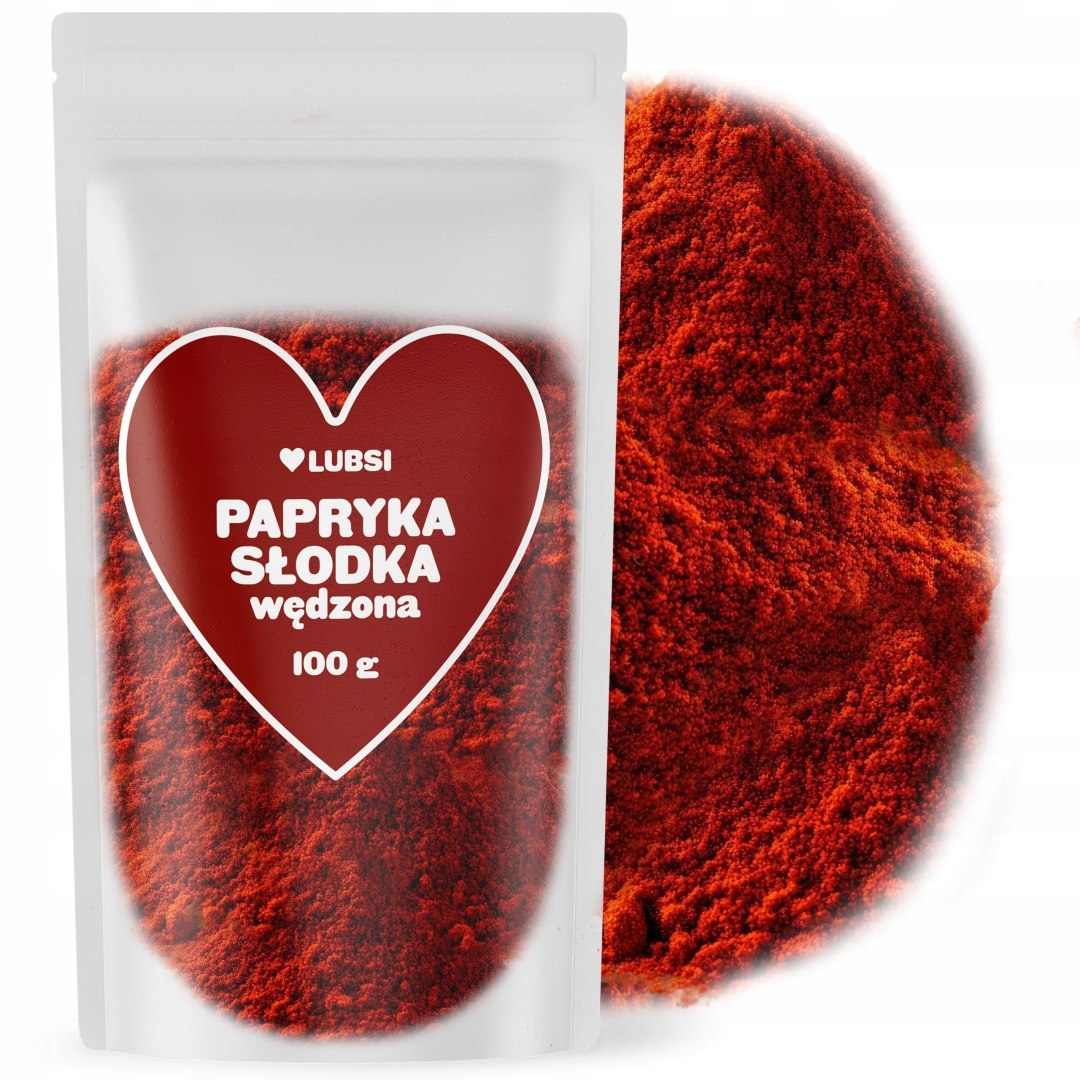 Papryka słodka wędzona 100 g LUBSI do jednogarnkowych gulaszy