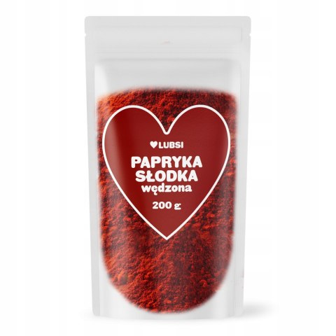 Papryka słodka wędzona przyprawa 200g LUBSI aromatyczna naturalna jakość