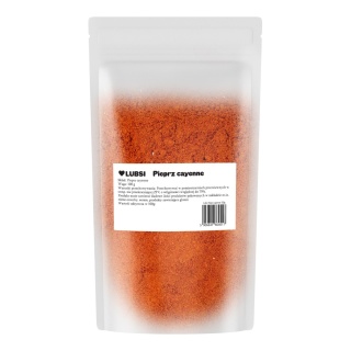 Pieprz cayenne mielony przyprawa 100g LUBSI kajeński bardzo ostry