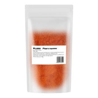 Pieprz cayenne mielony przyprawa 200g LUBSI kajeński bardzo ostry