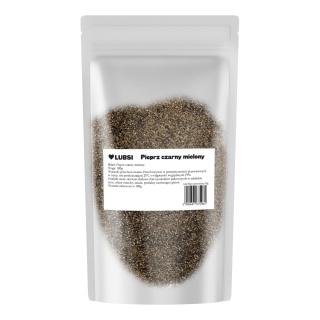Pieprz czarny mielony przyprawa 100g LUBSI naturalny aromatyczny jakość