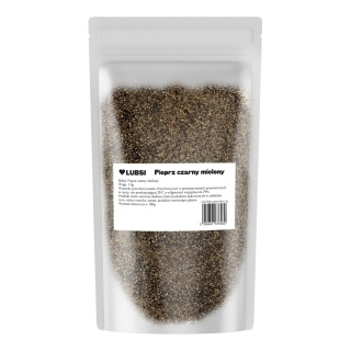 Pieprz czarny mielony przyprawa 1kg LUBSI naturalny aromatyczny jakość
