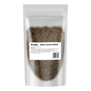 Pieprz czarny mielony przyprawa 200g LUBSI naturalny aromatyczny jakość