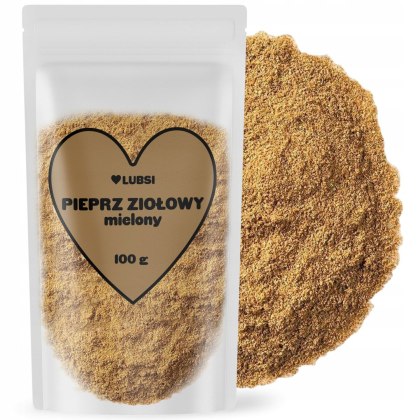 Pieprz ziołowy mielony przyprawa 100g LUBSI naturalny aromatyczny jakość
