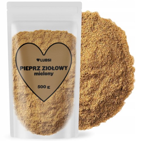 Pieprz ziołowy mielony przyprawa 500g LUBSI naturalny aromatyczny jakość