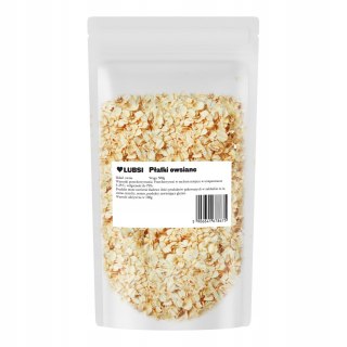 Płatki owsiane 500g LUBSI naturalne zdrowe śniadanie dieta wysoka jakość