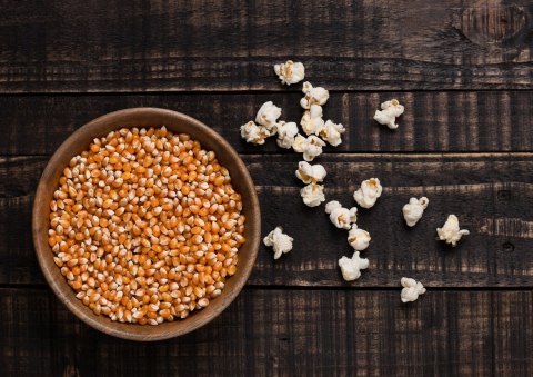 Popcorn ziarno kukurydzy 1kg LUBSI kukurydza do prażenia naturalna bez soli