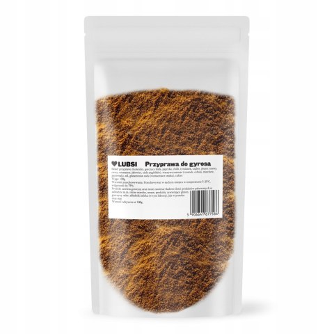 Przyprawa do gyrosa 100g LUBSI aromatyczna mieszanka jakość naturalna