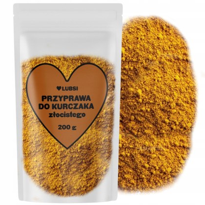 Przyprawa do kurczaka złocistego 200g LUBSI mieszanka kurczak złocisty