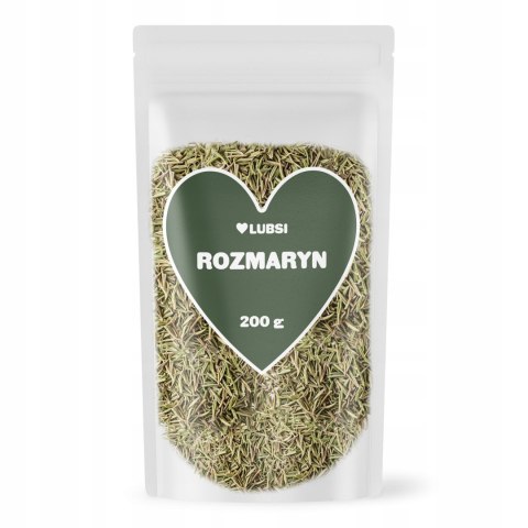 Rozmaryn suszony 200g LUBSI naturalny aromatyczny przyprawa wysoka jakość