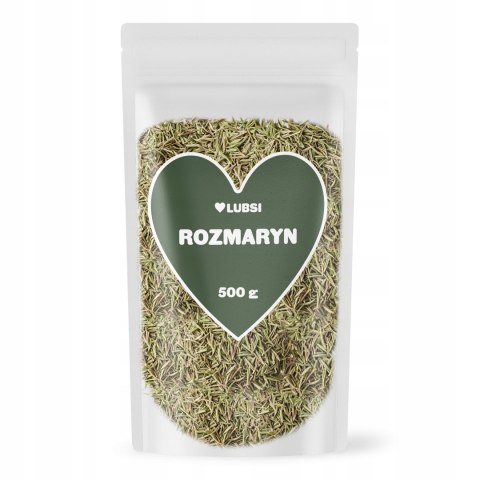 Rozmaryn suszony 500g LUBSI naturalny aromatyczny przyprawa wysoka jakość