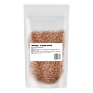 Siemię lniane POLSKIE brązowe naturalne 1kg LUBSI len brązowy wysoka jakość