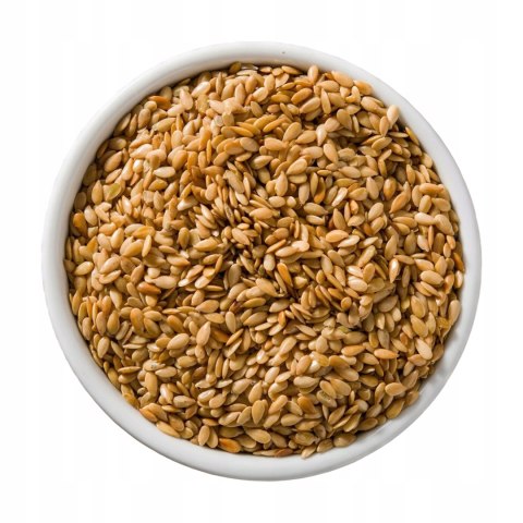 Siemię lniane złote 1kg LUBSI len złoty naturalne nasiona wysoka jakość