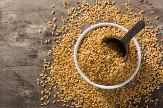 Siemię lniane złote 500g LUBSI len złoty naturalne nasiona wysoka jakość