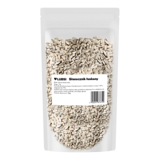 Słonecznik łuskany 1kg LUBSI ziarno wysoka jakość naturalny