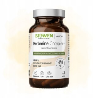 Biowen Berberine Complex + Układ Pokarmowy 60 kapsułek Suplement diety