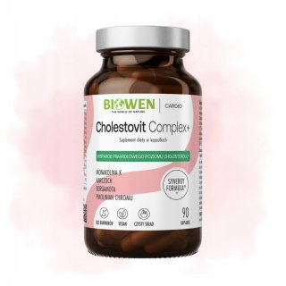Biowen Cholestovit Complex+ Cholesterol 90 kapsułek Suplement diety